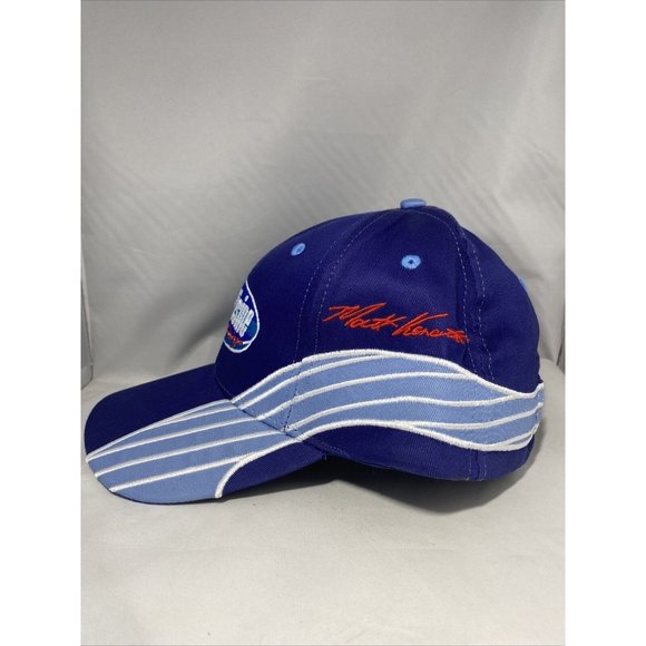 Visine Racing Matt Kenseth #17 Blue Strapback Hat - New - Picture 2 of 5